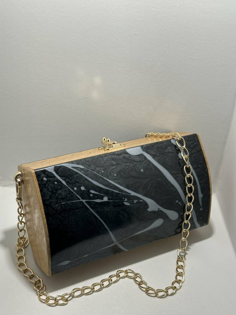 "Black Chocolate" clutch - Image 2