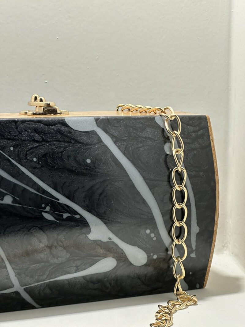 "Black Chocolate" clutch - Image 3