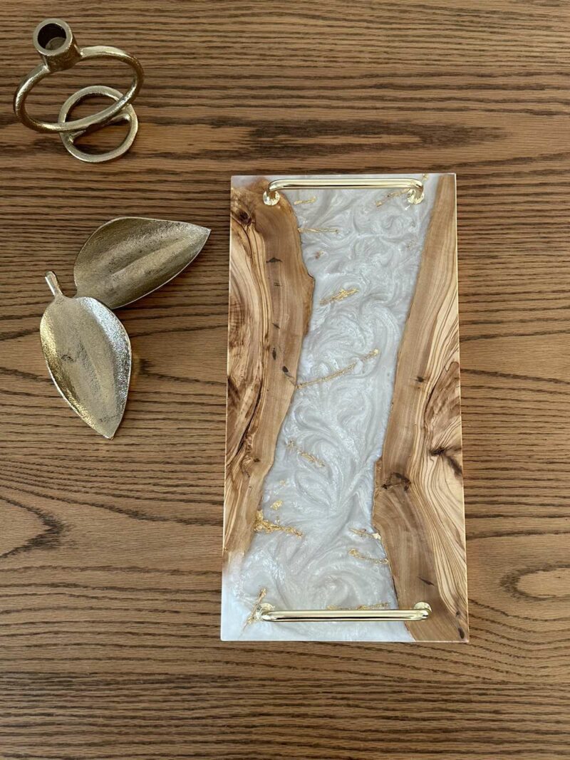 White & Gold