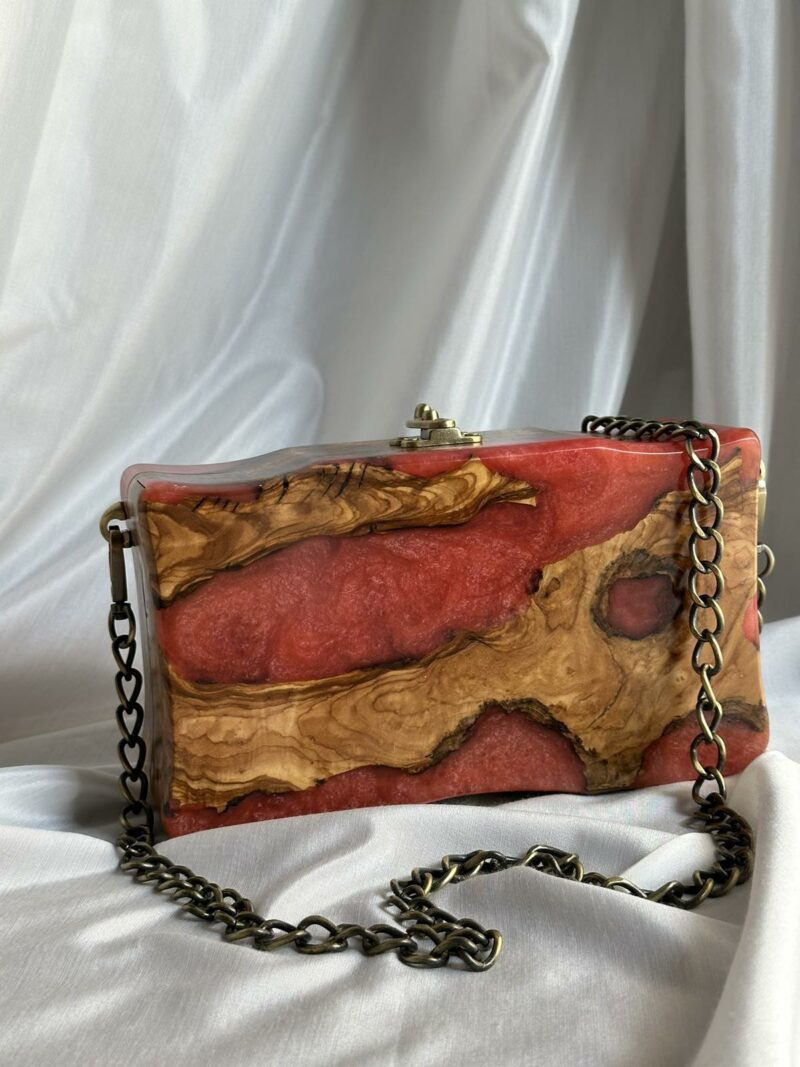 "PINK FLOWER" Clutch - Image 4