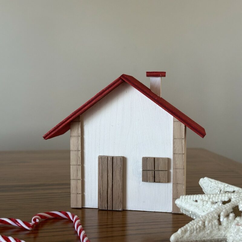 "Little Christmas home"